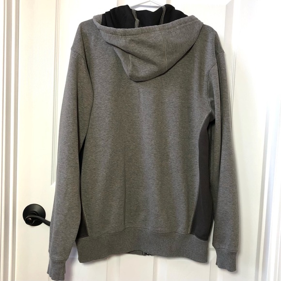 ⭐️ Columbia Gray Omni Shield Full Zip Up Hoodie Jacket Size: MEDIUM - Picture 4 of 10